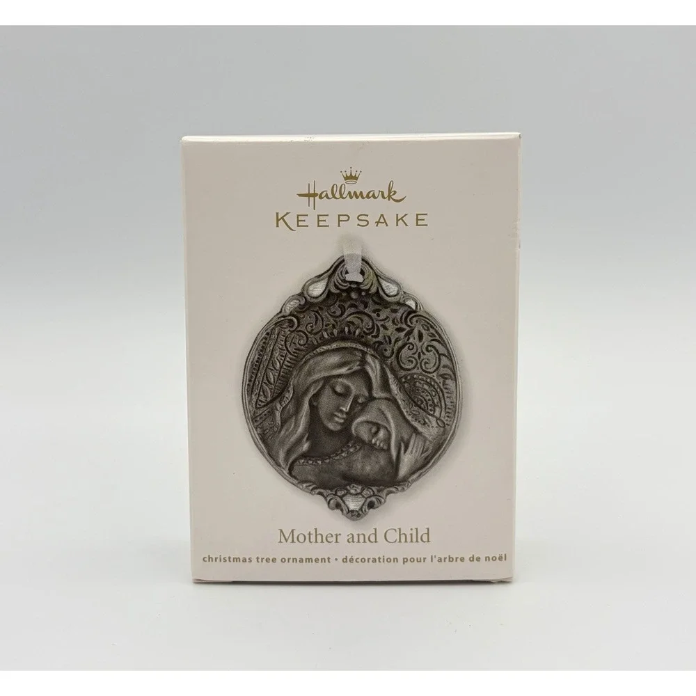 2012 Mother and Child Die Cast Metal Hallmark Keepsake Ornament Joanne Eschrich